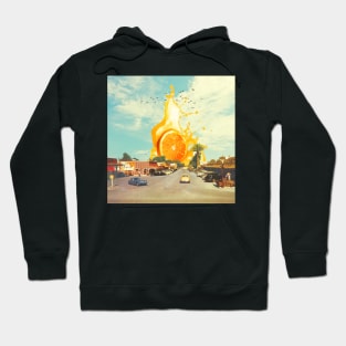 Something Cold To Drink - Surreal/Collage Art Hoodie